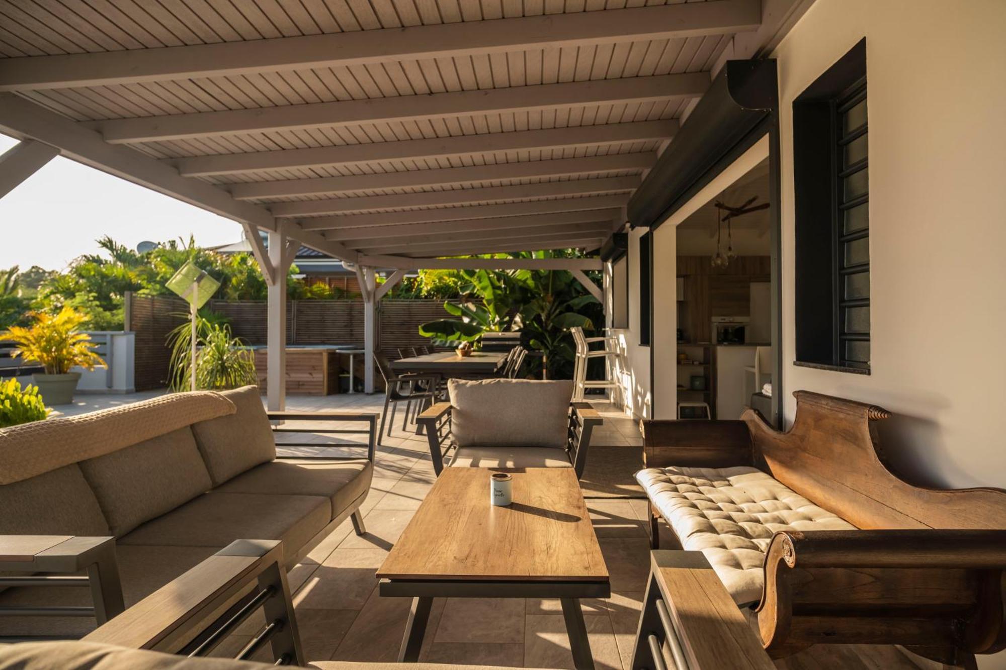 Villa Les Terrasses De Fonds Thezan Sainte-Anne  Kültér fotó