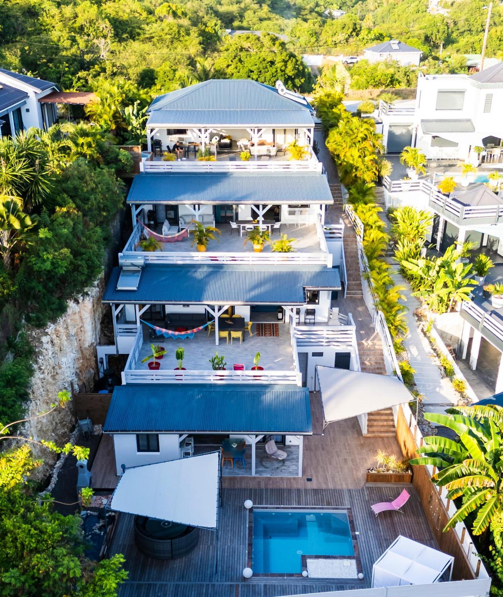 Villa Les Terrasses De Fonds Thezan Sainte-Anne  Kültér fotó