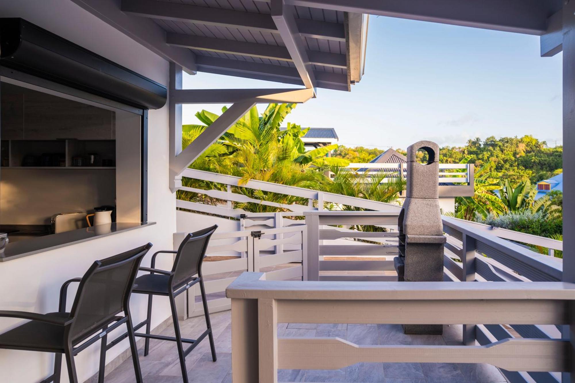 Villa Les Terrasses De Fonds Thezan Sainte-Anne  Kültér fotó