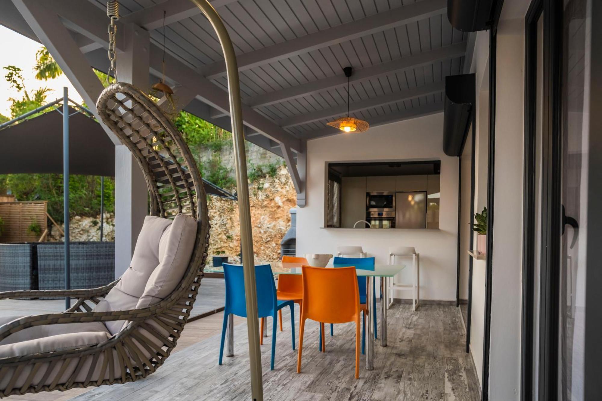 Villa Les Terrasses De Fonds Thezan Sainte-Anne  Kültér fotó