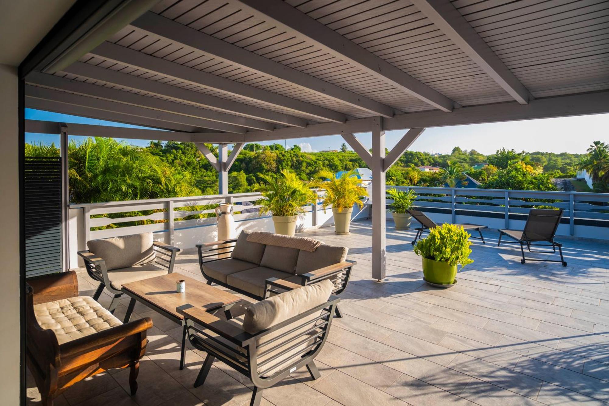 Villa Les Terrasses De Fonds Thezan Sainte-Anne  Kültér fotó