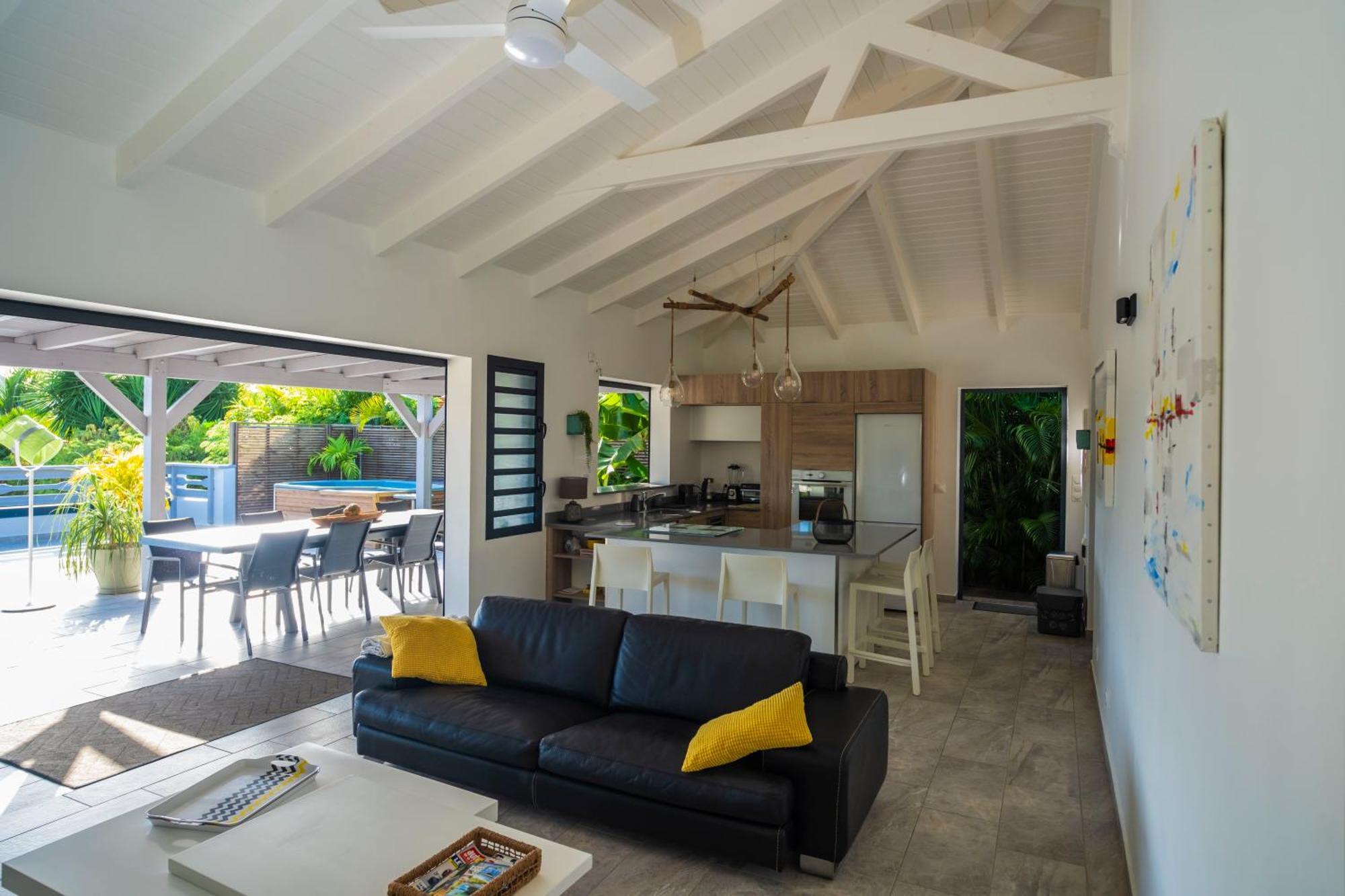 Villa Les Terrasses De Fonds Thezan Sainte-Anne  Kültér fotó